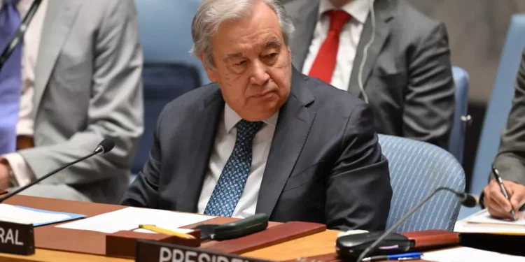 El jefe de la ONU exige el fin de las “acciones unilaterales” israelíes