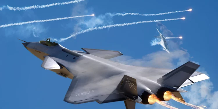 Mientras el F-35 y el F-22 operan: el J-20 vuela en exhibiciones