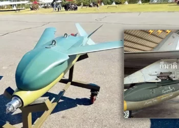 F-16 tailandés aparece con bomba KGGB surcoreana antes de los ataques contra Camboya