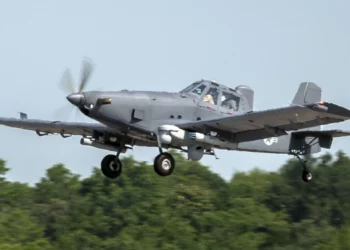 OA-1K Skyraider II en pruebas en Eglin AFB para AFSOC