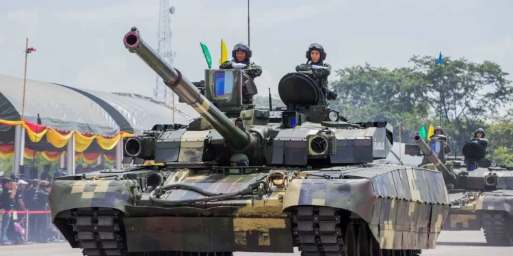 Tailandia lanzó ataque con tanques T-84 Oplot-T contra posiciones camboyanas
