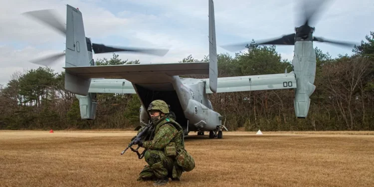 Japón despliega Osprey en Kyushu para reforzar defensa frente a China