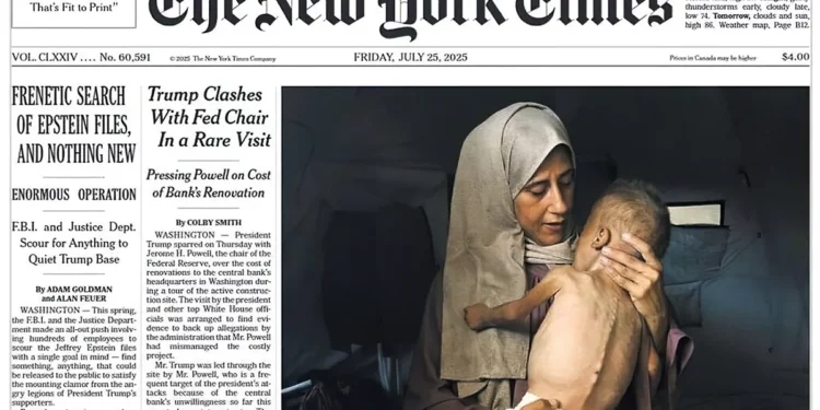 El NY Times admite que el niño gazatí demacrado de la portada tenía “problemas de salud preexistentes”
