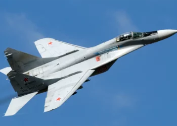 Un MiG-29 ruso se enfrenta a un dron ucraniano sobre Moscú