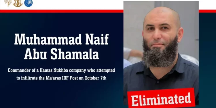 FDI mata a comandante de élite de Hamás en Gaza