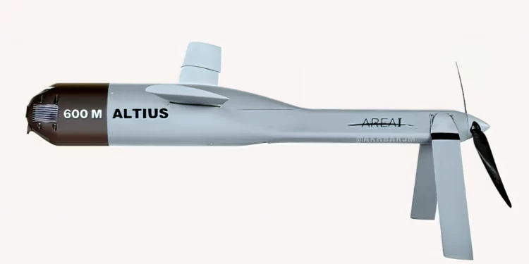 Taiwán recibe los primeros drones kamikaze Altius-600M de EE. UU.