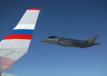F-35 escoltan el avión de Putin en vuelo de regreso a Rusia