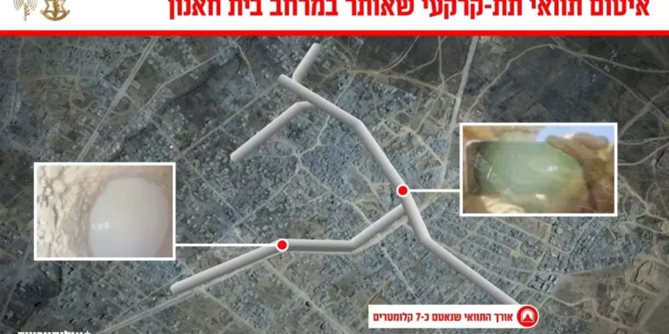 FDI sella con concreto 7 km de túneles de Hamás en Gaza