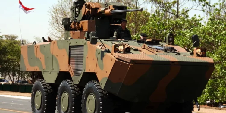 Brasil enviará nueve blindados Guaraní 6x6 a Filipinas