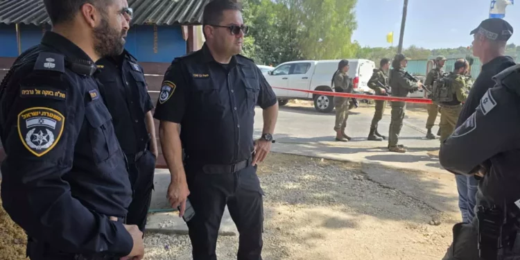 Policía neutraliza terrorista en intento de apuñalamiento en kibutz Metzer