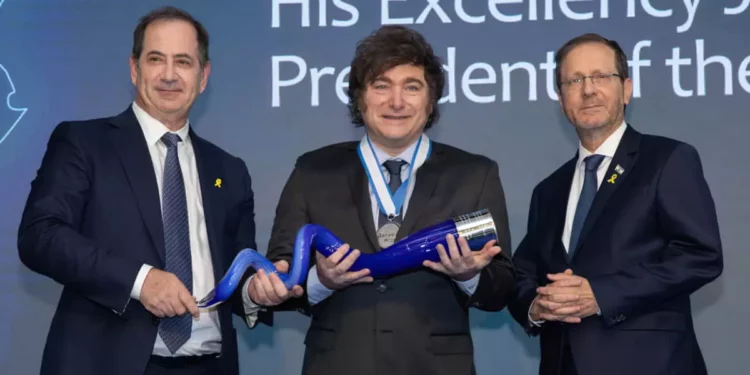 Milei de Argentina usará el dinero del Premio Génesis para profundizar los lazos entre Israel y América Latina
