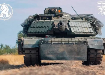 Ucrania refuerza tanques M1A1 SA Abrams con blindaje reactivo