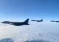 Tres bombarderos B-1B llegan a Noruega en medio de creciente tensión